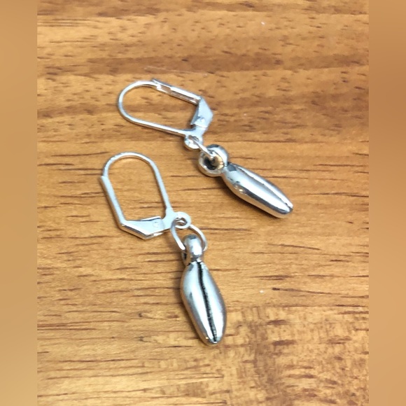 Cowrie shell earrings (2) - Picture 2 of 3